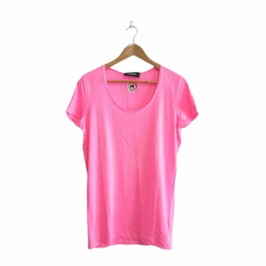 美品 Dsquared2 ディースクエアード Liza Fit 半袖 ラウンドネック Tシャツ カットソー M ピンク
