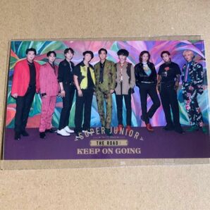 SUPER JUNIOR The Road : Keep on Going mu-mo 限定 特典 クリアステッカー