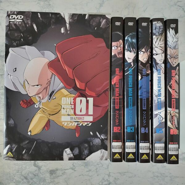 DVD　ワンパンマン SEASON 2　全6巻