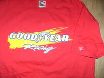 非売品★企業物★GOODYEAR RACING グッドイヤー レーシング Tシャツ★タイヤ 自動車 バイク オートバイ カーレース 旧車 F1 ヤンキー_画像2