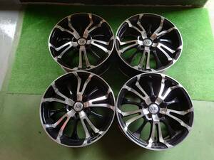 【青森発】XR GRANDE BP07 18x8JJ ＋42 PCD114.3 5H GR0065 白錆有り 傷有り