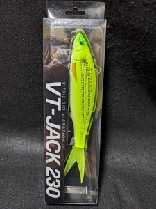 　DRT×フィッシュアロー　VT-JACK230　VTジャック　　　Fish Arrow　　新品　マットチャートコノシロ