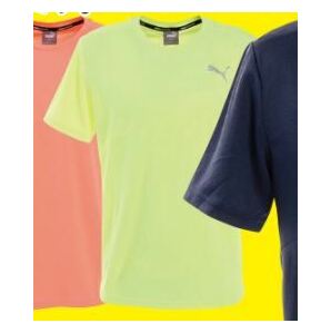 新古品送料無料　PUMA RUNNINNG Tシャツ　イエロー　Sサイズ　プーマ　ランニング