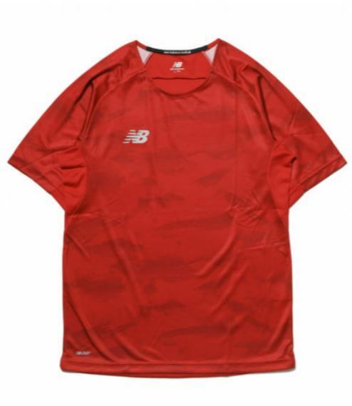 新古品送料無料　New Balance サッカー フットサル 半袖Tシャツ　Mサイズ　ニューバランス メンズ トレーニングマッチシャツ