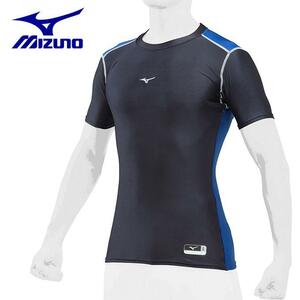 新古品送料無料 MIZUNO　ミズノ 野球 アンダーウェア 半袖 バイオギア ローネック Sサイズ