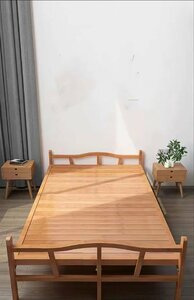  new goods recommendation * folding bamboo bed single bed old type bed home use office endurance daytime day off . board bed both for folding possibility 