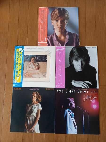 デビー・ブーン/LPレコード５枚セット