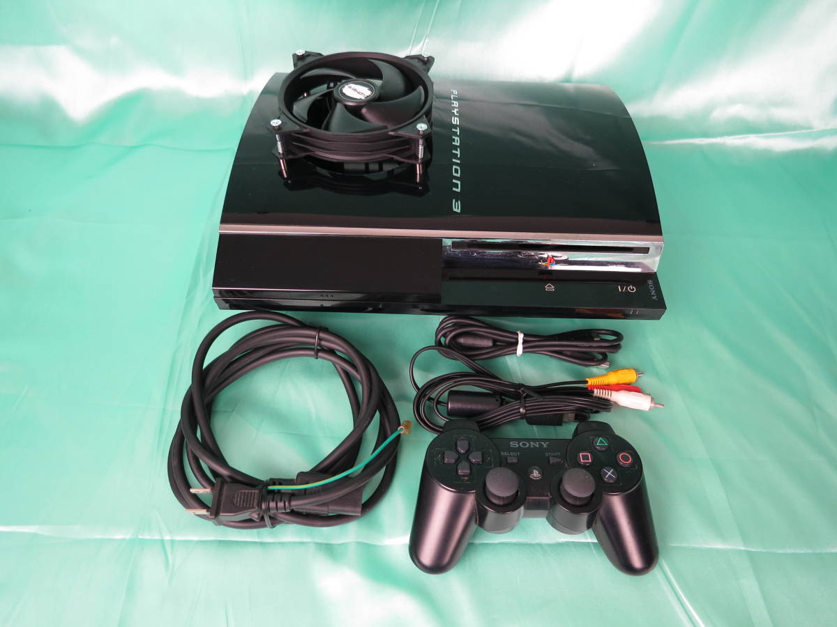 12cmファン搭載カスタム】【完全OH済み品】『保証30日付』PS3 本体