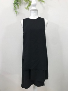 1188 lady's [ ICB Onward . mountain made in Japan ] no sleeve tunic size :4 color : black color 