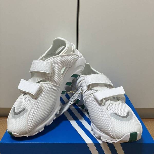 adidas アディダス EQT93 SNDL イクイップメント93 サンダル FWHT/FWHT/OWHT 28.0cm 送料無料