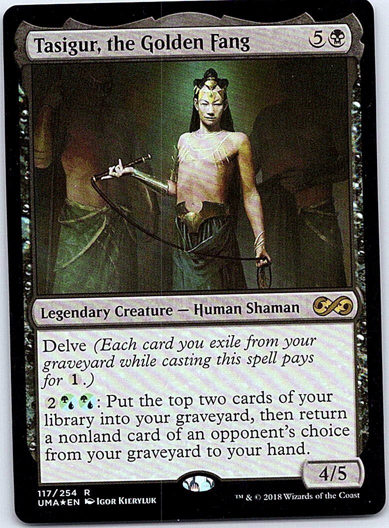 黄金牙、タシグル (Tasigur, the Golden Fang) · Tarkir