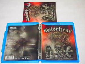  редкость бесплатная доставка западная музыка blu-ray MOTOR HEAD The World Is Ours: Volume 1: Everywhere Further Than Everyplace Else motor head 210 минут 