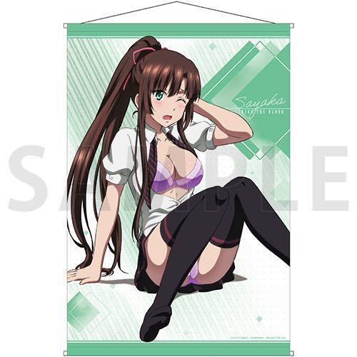 未使用品】 【いいね迷惑】ストライクザブラッド タペストリー 姫柊雪