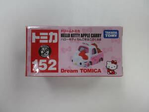 MI302 б/у товар Hello Kitty яблоко .. ламинария автомобиль [ Dream Tomica No.152]