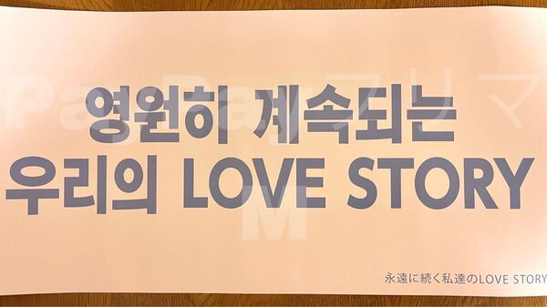 SEVENTEEN JAPAN FANMEETING LOVE スローガン