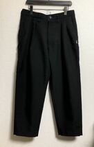 定価以下 WTAPS TUCK 01 TROUSERS パンツ 黒 ダブルタップス M_画像5