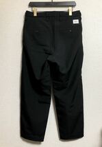 定価以下 WTAPS TUCK 01 TROUSERS パンツ 黒 ダブルタップス M_画像6