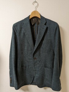 美品　FREEMANS SPORTING CLUB　フリーマンズスポーティングクラブ　ジャケット　カノニコ　グリーン　3者混