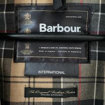 ■激レア■00s イングランド製 BARBOUR INTERNATIONAL オイルド ジャケット 42 バブアー インターナショナル 70s 80s 90s ビンテージ_画像4