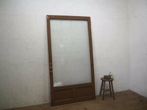 taL0458*(1)[H176cm×W93cm]* античный * редкий дизайн стекло. старый из дерева раздвижная дверь * двери стекло дверь Akira . брать . один листов доска жилье retro L сосна 