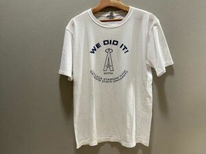 DAYS FLOW 　１９８０年　半袖　Tシャツ　日本製　丸首　ホワイト　美品