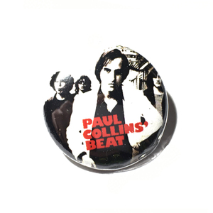 缶バッジ 25mm Paul Collins Beat ポールコリンズ Power Pop ガレージパンク Garage Punk パワーポップ Nerves Blondie