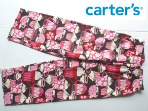 carter's カーターズ ★ピンク×茶×フリースパンツ　7…120相当