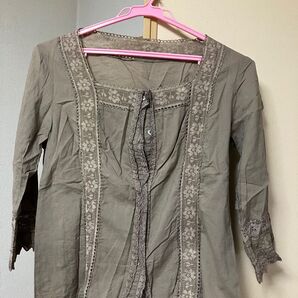 【spick and span】ブラウス ブラウン