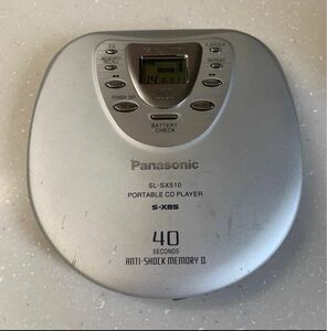 Panasonic ポータブルCDプレーヤー SL-SX510