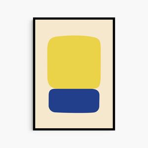 エルスワーズ・ケリー モダンアートポスター ミッドセンチュリーモダン 現代アート ポップアート 幾何学的 Bauhaus 抽象的 ファインアート