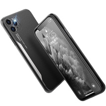 iPhone 11 6.1インチ メタル+TPU シルバー 耐衝撃 指紋抑制 CNC加工 アイフォン11ケース 送料無料_画像2