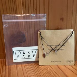 【新品同様】LOWRYS FARM ローリーズファーム　チョーカー　シルクヒモネックレス