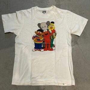 セサミストリート クッキーモンスター エルモ 00s 90s ヴィンテージ usa古着 ムービー カウズ CAWS UT 映画 SESAME STREET tシャツ