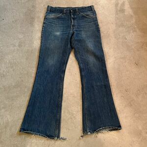 JCペニー JCPenny ビンテージ 60s 70s PLAIN POCKETS デニムパンツ W32 L32 アメリカ USA製 TALON タロン ブーツカット ストアブランド 80s