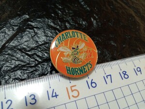 бесплатная доставка! NBA Charlotte Honets Bind Badge Pins Баскетбол * Пожалуйста, проверьте описание aq