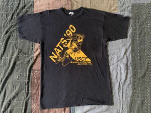 80s 90s チャンピオン USCF 黒 vintage Tシャツ champion ブラック black ビンテージ NATS MARSHAL USA製 アメリカ製 サイクリング 自転車