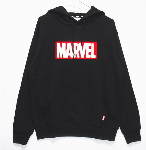 即決■★MARVEL マーベル★■サガラ刺繍パーカー:SIZE=M