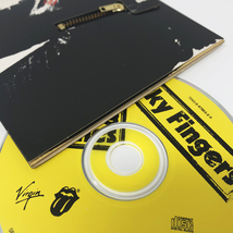 US 限定盤 Mini Vinyl 仕様 CD★ROLLING STONES / STICKY FINGERS★ジッパー付き紙ジャケット、ピクチャーインナー付き_画像8