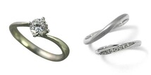婚約指輪 安い 結婚指輪 セットリング ダイヤモンド プラチナ 0.2カラット 鑑定書付 0.261ct Fカラー VS1クラス 3EXカット H&C CGL_画像1