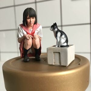 C59 1/20スケール　塗装済み完成品　青春少女