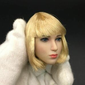 B180 1/6 フィギュア ヘッド 女性ヘッド 希少品 12インチドール 美少女 OB/TBLeague/Phicen/Jiaou doll素体対応 日焼けの画像3