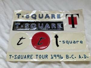 【貴重】 T-SQUARE 1996年 アルバム「B.C.A.D.」ツアー時に購入したステッカー