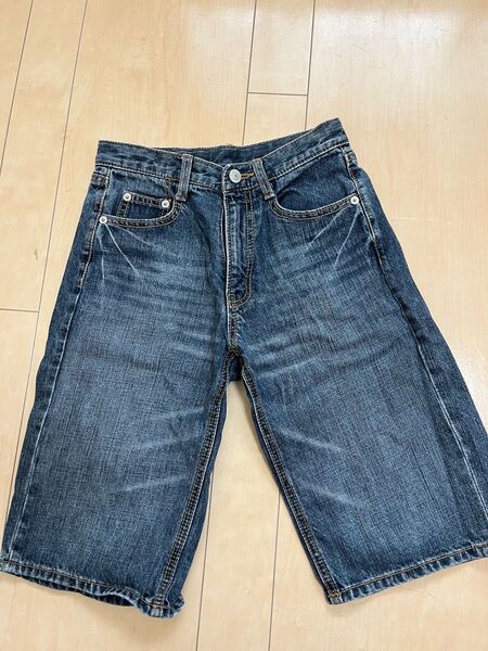 ハーフパンツ デニムパンツ 150