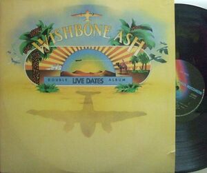 ３枚で送料無料【英MCA】Wishbone Ash/Live Dates (2LP)