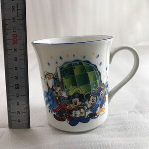Disney ディズニー マグカップ ミッキー コップ 東京ディズニーシー グランドオープン 2001年 中古品