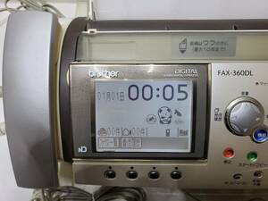 ブラザー　ファックス FAX360DX 【完動品】