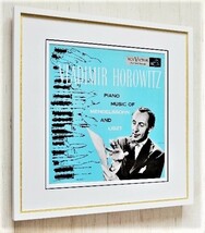 ウクライナ ピアニスト/アンディ・ウォーホル アート/LPジャケ ポスター額装/ウラディミール・ホロヴィッツ/Andy Warhol/Horowitz/Ukraine_画像8