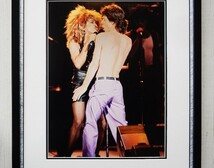 ティナ・ターナー/ミック・ジャガー/アート・ピクチャー 額付/ライブ・エイド 1985/Tina Turner/Mick Jagger/Live Aid Concert/Rock_画像2