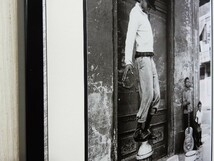 ニューオリンズ の子供大道芸人/バーボンストリート の ストリート・パフォーマー/アート ピク 額装/New Orleans/Vintage Art/モノクロ_画像2