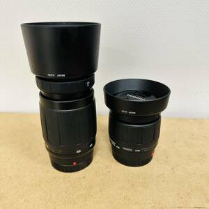 【11311】ミノルタマウント TAMRON AF TELE-MACRO[1:4] 100-300mm 1:5-6.3／AF ASPHERICAL 28-80mm 1:3.5-5.6 2本セット